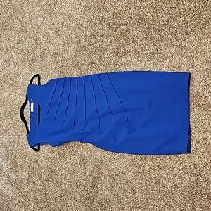 Royal blue Calvin Klein dress